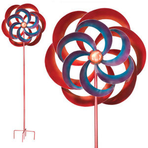 6.5 Ft Metal Kinetic Stake 3 Dimensional NEW